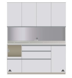 パモウナ【Pamouna】　食器棚　CIL/CIR-1600R　【送料無料】