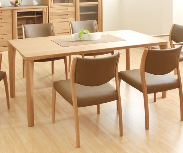 浜本工芸 ダイニング5点セット No.5400 DT-5400(1500) /DC-5400  