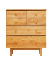 Ropa　ロパ　ミドルチェスト　80-4　NA　アルダー無垢材【送料無料】　