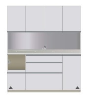 パモウナ【Pamouna】　食器棚　DIL/DIR-1600R　【送料無料】
