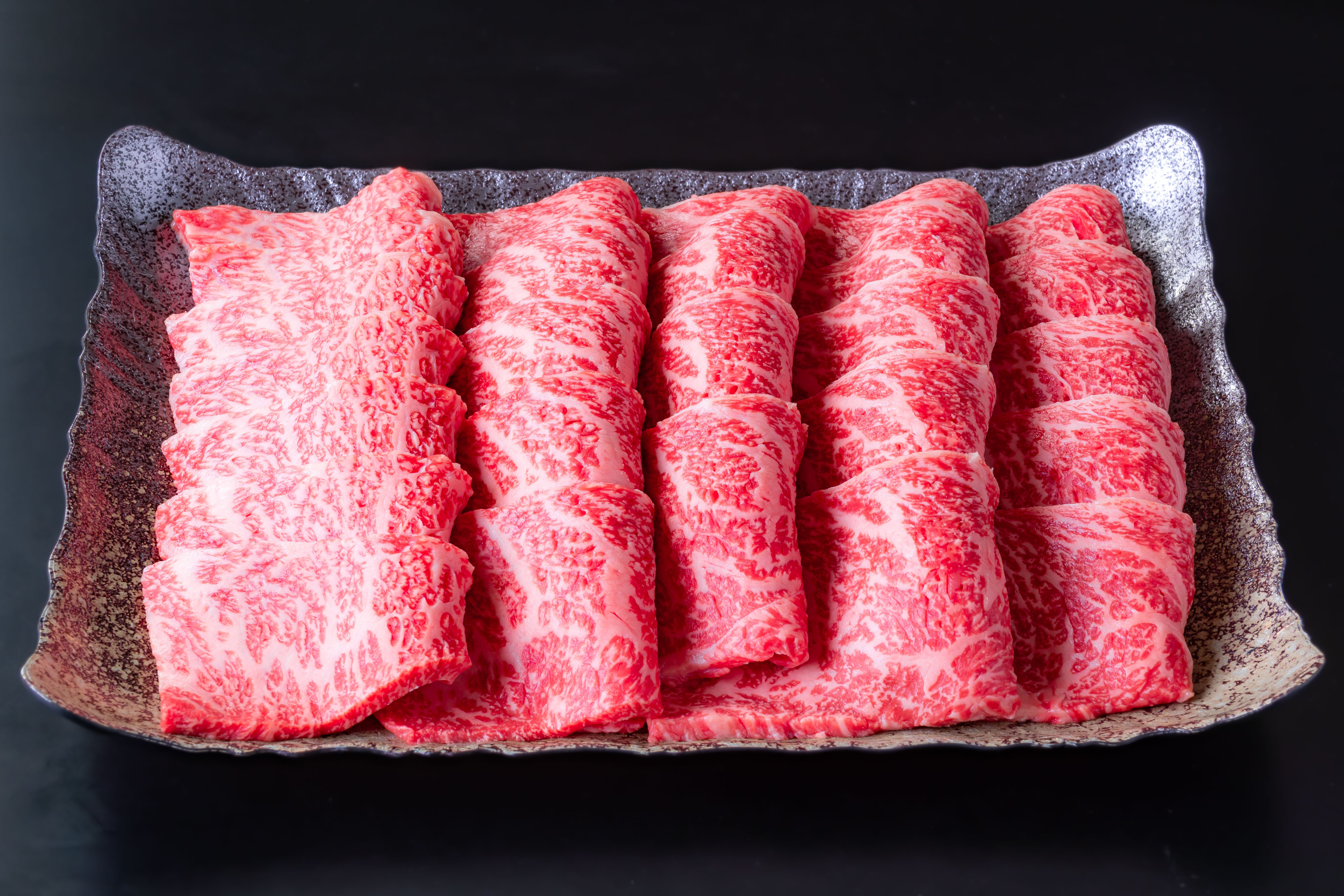 （冷蔵）前日光黒毛和牛（上カルビ）焼肉用　箱入り包装