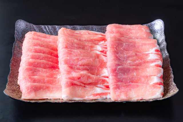 （冷蔵）桜山豚ロースしゃぶしゃぶ用 箱入り包装