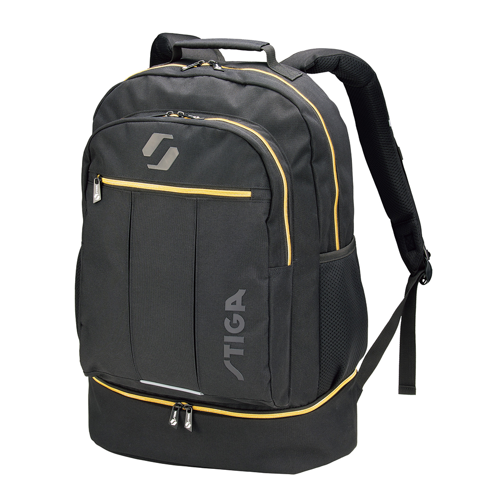 ★激レア★　ラグビー日本代表　支給品デイバッグ リュックサック ライバルJP BIG（ブラック/ゴールド）｜ 卓球用具の