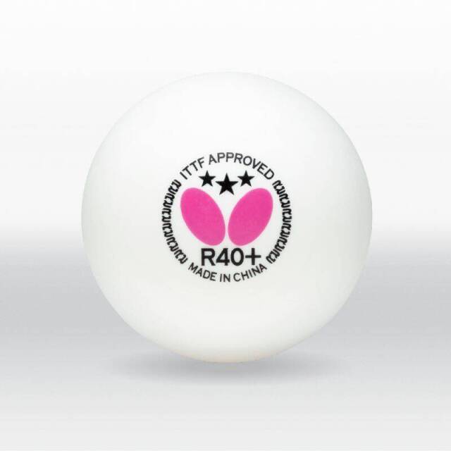 バタフライ スリースターボールR40＋（3個入）