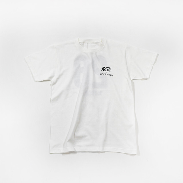 【丹羽孝希グッズ】KOKI NIWA×岡山リベッツコラボTシャツ（ホワイト）