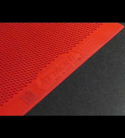 アタック８ M粒（表ソフト）　ラバー