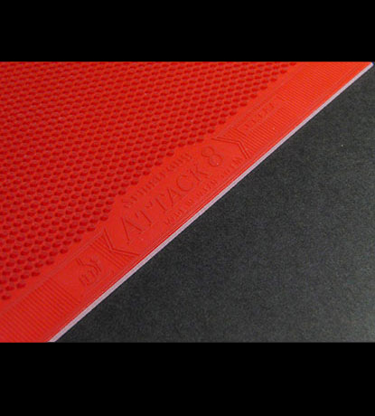 アタック８ アイバージョン41°　M粒（表ソフト）ラバー