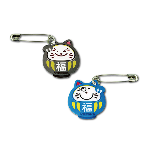 ゼッケンピン 猫だるま｜ 卓球用具の格安・激安通販なら「たくつう」