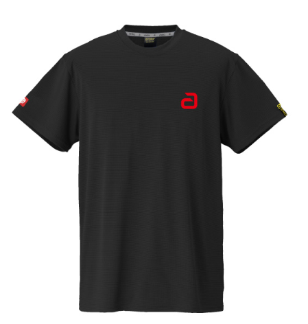 アンドロ ナパTシャツ デオ アルファ（ブラック×レッド）