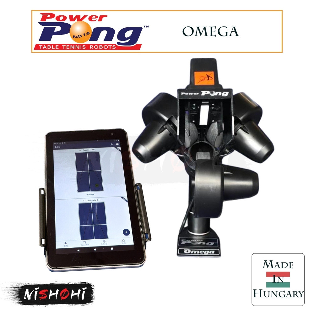 POWER PONG（パワーポン）- OMEGA -卓球ロボットマシーン