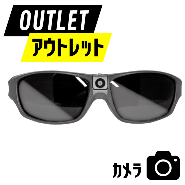 【アウトレット】匠ブランド メガネ型カメラ サングラス カメラ   防水 IPX5 アクションカメラ 小型カメラ 高画質 長時間録画録音 隠しカメラ ボイスレコーダー  回転レンズ 32GB SD    『Glassee』(グラッシー)TK-GLA-16