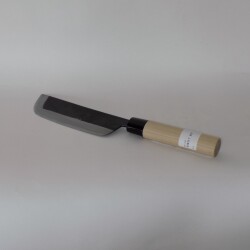 郷道忠治【収穫包丁 6寸刃】刃巾18センチ　茎の硬い葉茎類の収穫に最適な包丁　長刃タイプ　