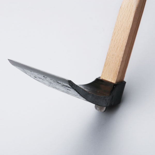 【鋼付タケノコ唐鍬 両刃 大】タケノコ生産農家に向けた本格的なタケノコ収穫道具 両刃タイプ 【タケノコ掘り専用鍬】刃先