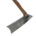 【永井のくわ　ステンレス立鍬】ステンレス立鍬は大型で柄が長い　福島県の名工『永井のくわ』の人気商品を弊社が製造を正式に継承しました