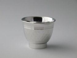 錫光、酒器、碗形ぐい呑み、ツチメ1、