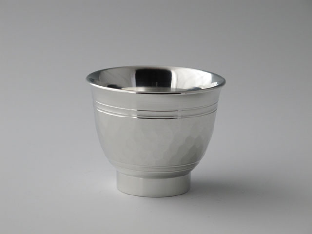 錫光、酒器、碗形ぐい呑み、ツチメ1、