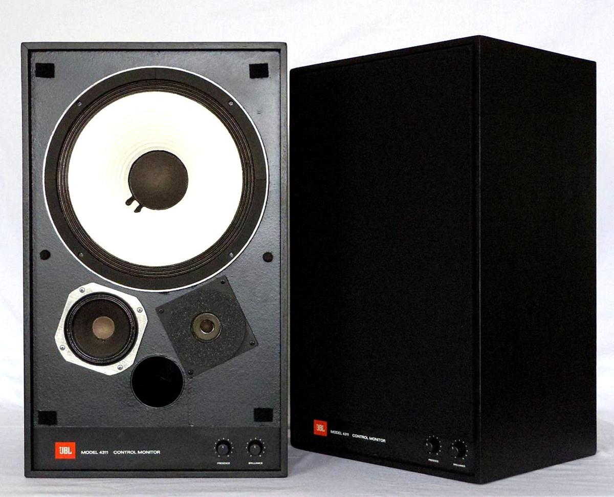 今、よみがえる　JBL 4311A アル二コ ブラック　全塗装　究極の完全メンテ＆チューニング