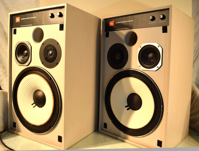 【現地引取限定】JBL 4312 家具職人設計・制作のホーン付き 現地引取限定】JBL 4312 家具職人設計・制作のホーン付き