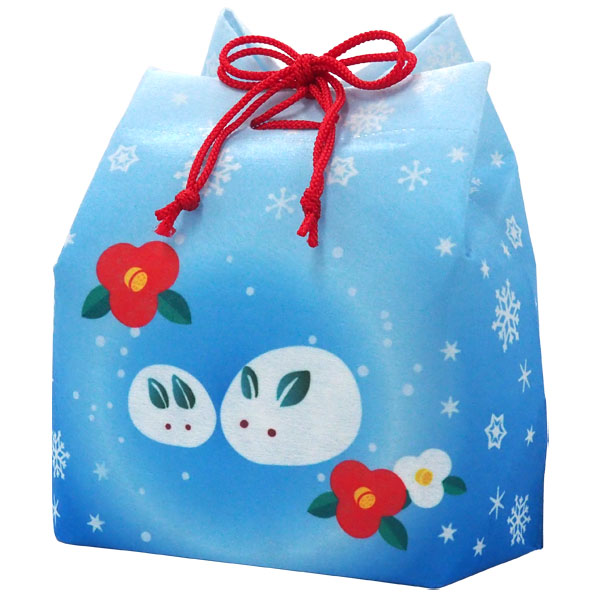 雪うさぎと椿プチギフト