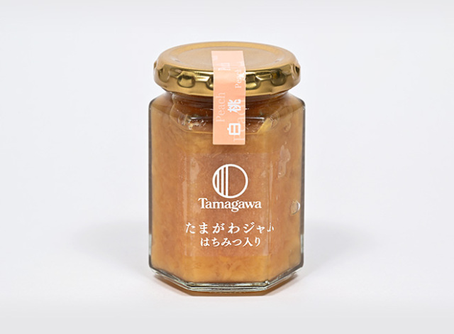 たまがわジャム（はちみつ入り）白桃