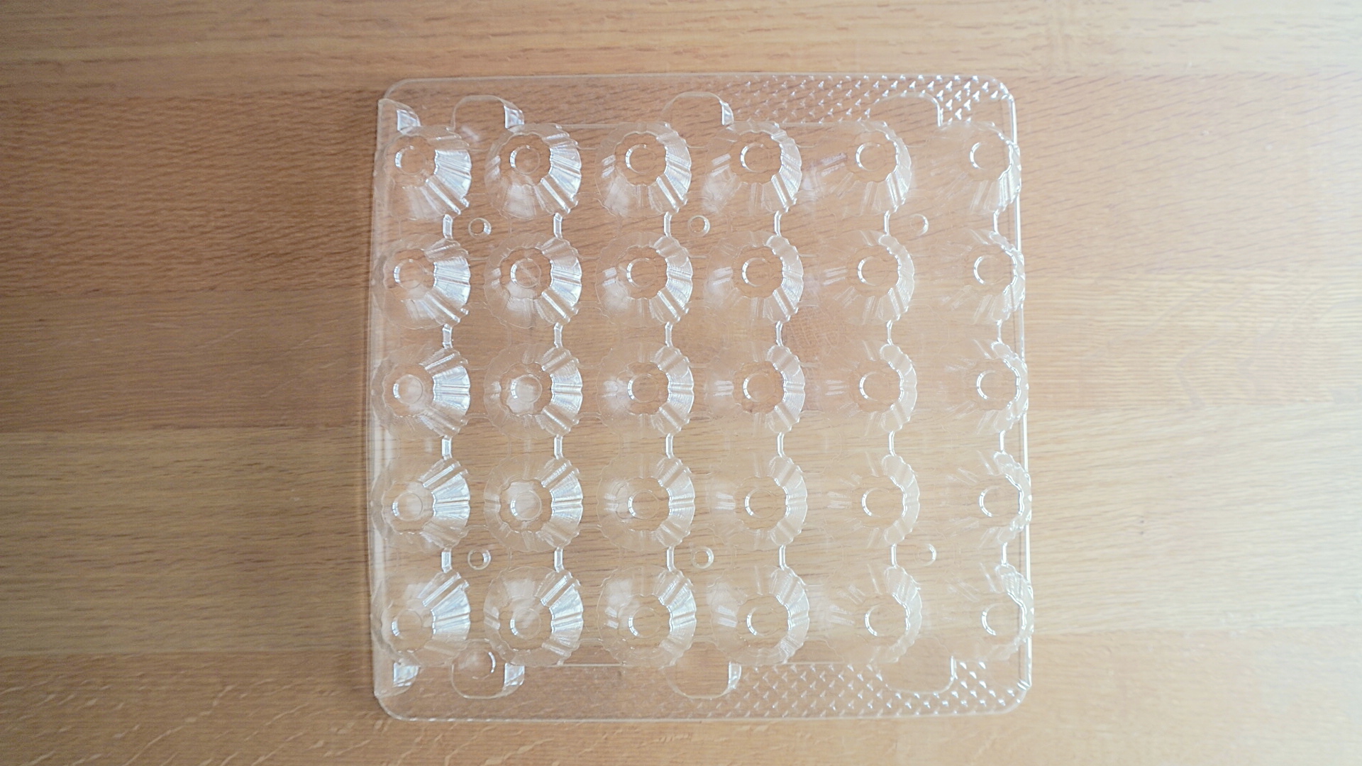 30個入トレー用フタ 1ケース(500枚)単価27円