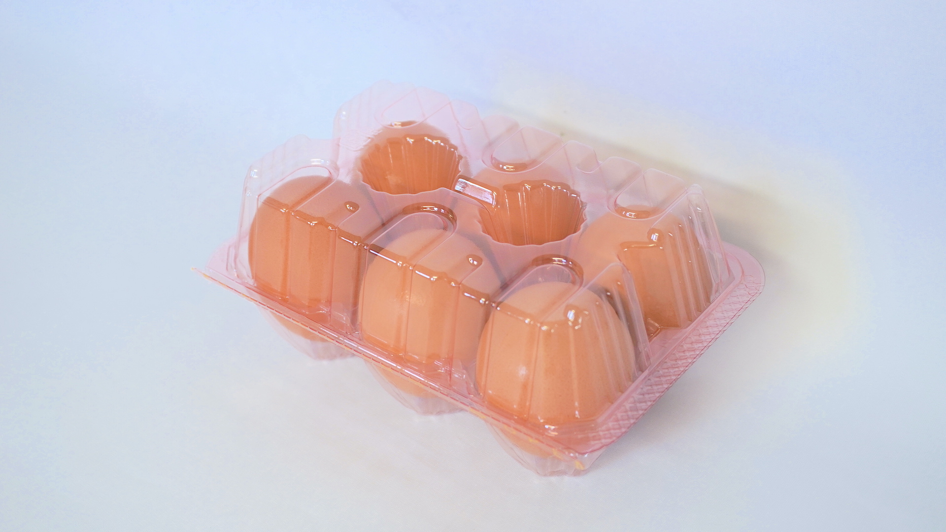 6個入フラットパックL ピンク