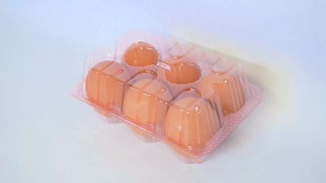 6個入フラットパックL ピンク