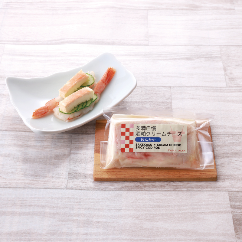 多満自慢 めんたい酒粕クリームチーズ