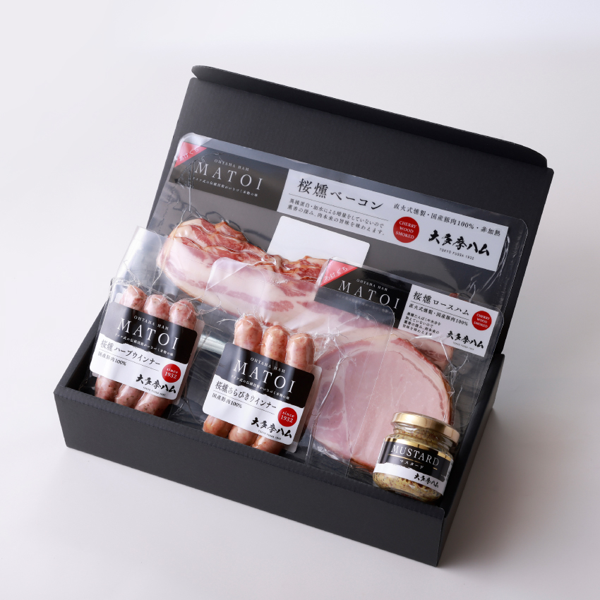 「大多摩ハム MATOI 国産豚肉バラエティ4品詰合せ」＜送料込み＞