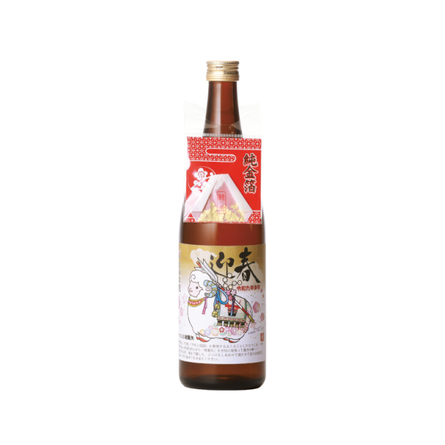 多満自慢 干支ラベル「未年」 720ml （金箔付）