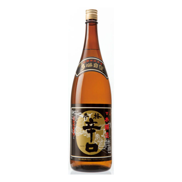 多満自慢　「上撰　本醸造　黒辛口　」1800ml