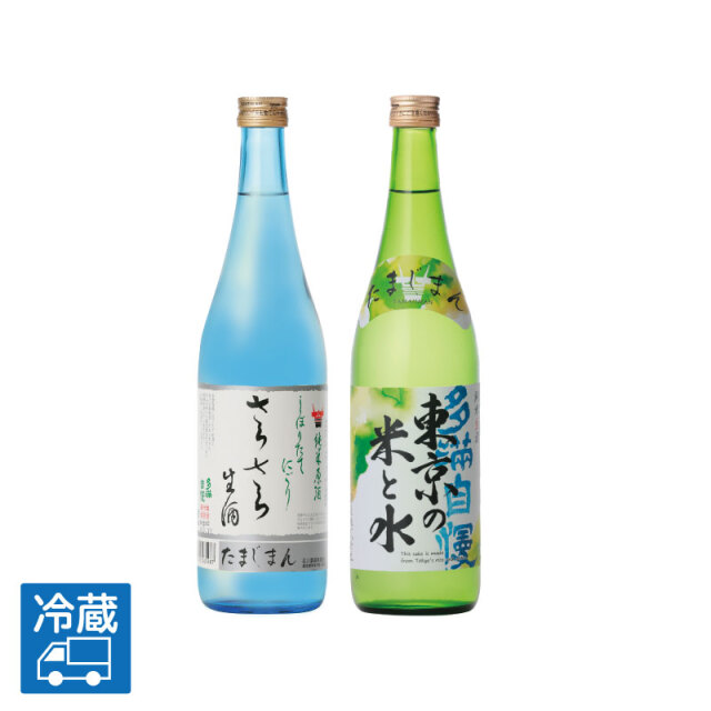 活性「さらさらにごり」「東京の米と水」セット（720ml）