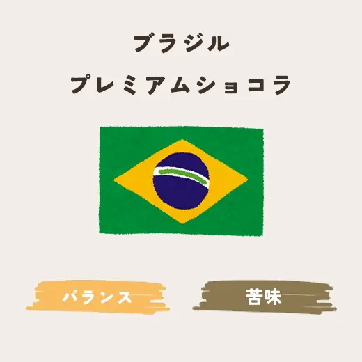 ブラジル　プレミアムショコラ　生豆200g