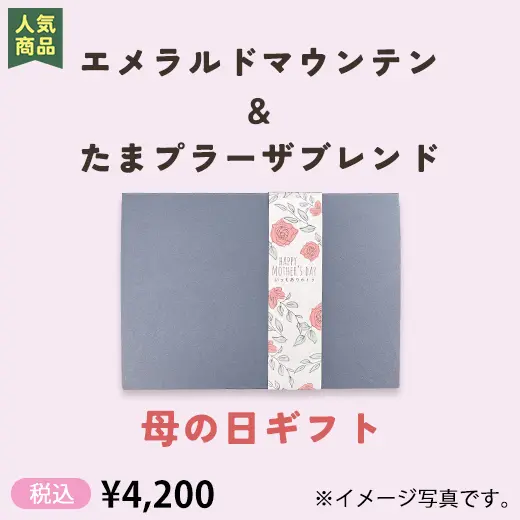 【母の日】エメラルドマウンテン＆たまプラーザブレンド　コーヒーギフト