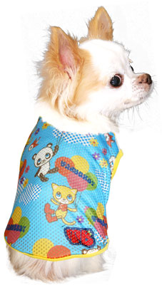 ハッピーバルーンメッシュシャツ【犬服専門店タムベディ】