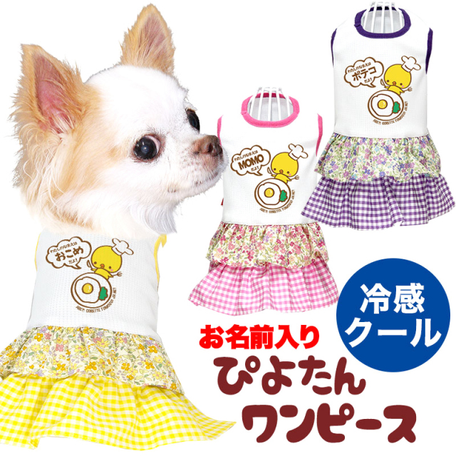 愛犬のお名前ぴよたんワンピース