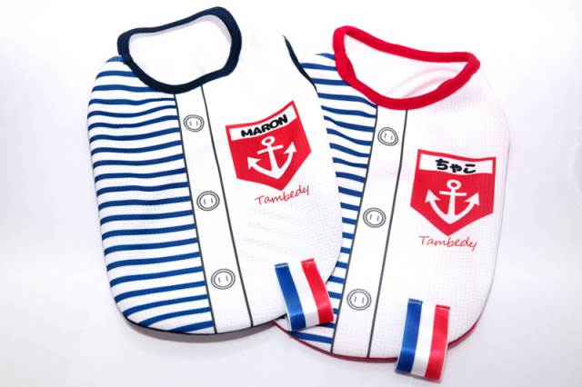 愛犬のお名前入り 冷感クール トリコロールボヤージュ 日本製 【犬服