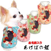 愛犬のお名前入りあけぼの鯉