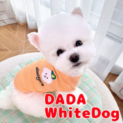 ホワイトドッグDADAシャツ