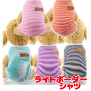 ライトボーダーシャツ