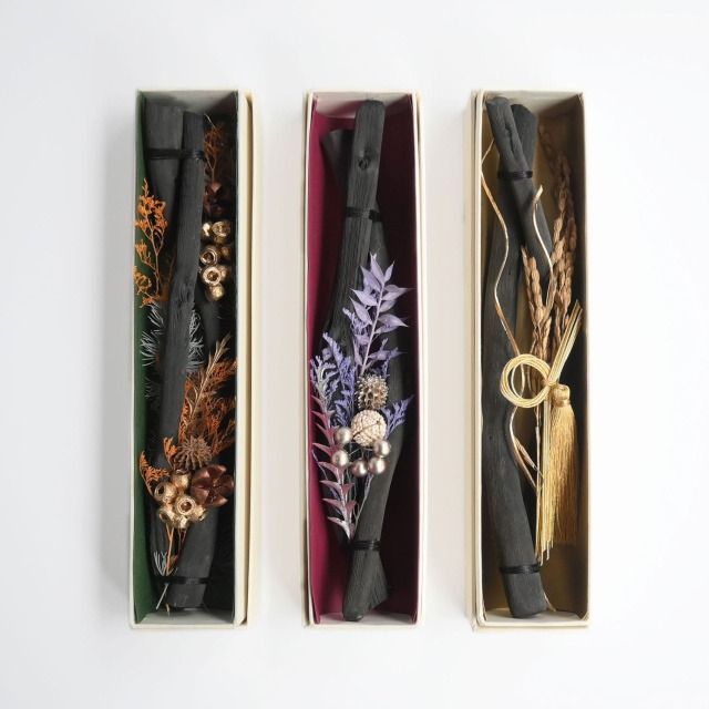 Long Box / 組炭 [備長炭オブジェ]