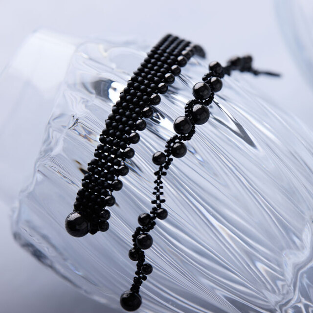 仏製 1750年頃 当時25万◆銀製ビーズとシルクで編み上げカバー 重量300ｇ 送料無料】 銀製 七福神 A 56g / 武比古 恵比寿 大黒 宝船 置物 幸運