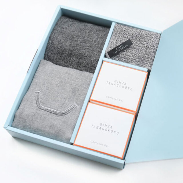 炭石鹸]チャコールバーベーシックセット/【備長炭専門店】 銀座紀州