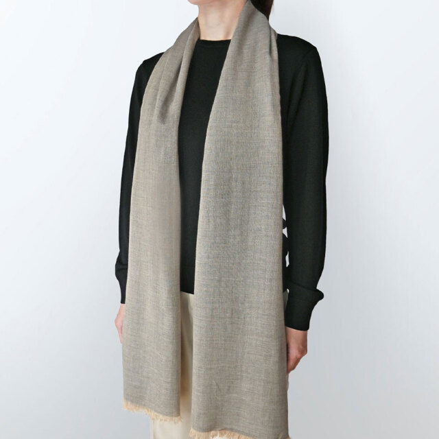 ヘリンボーンストール/銀座紀州備長炭ショップ 掌 オンラインショップ