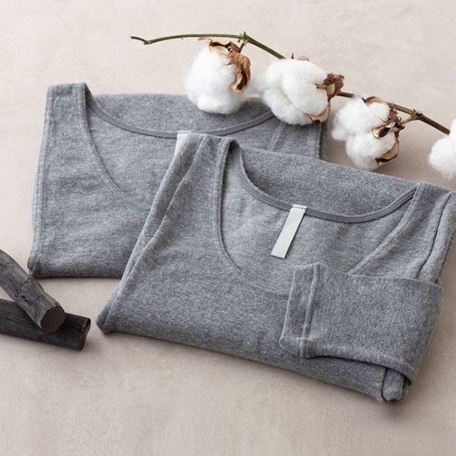 チャコールインナー [備長炭繊維 あたたか]　