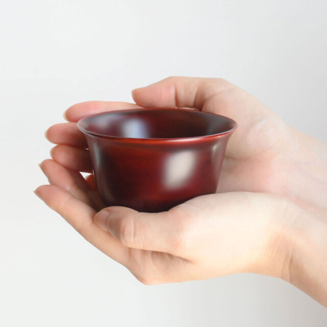 端反壺椀/透き溜 [輪島キリモト]/【備長炭専門店】 銀座紀州備長炭