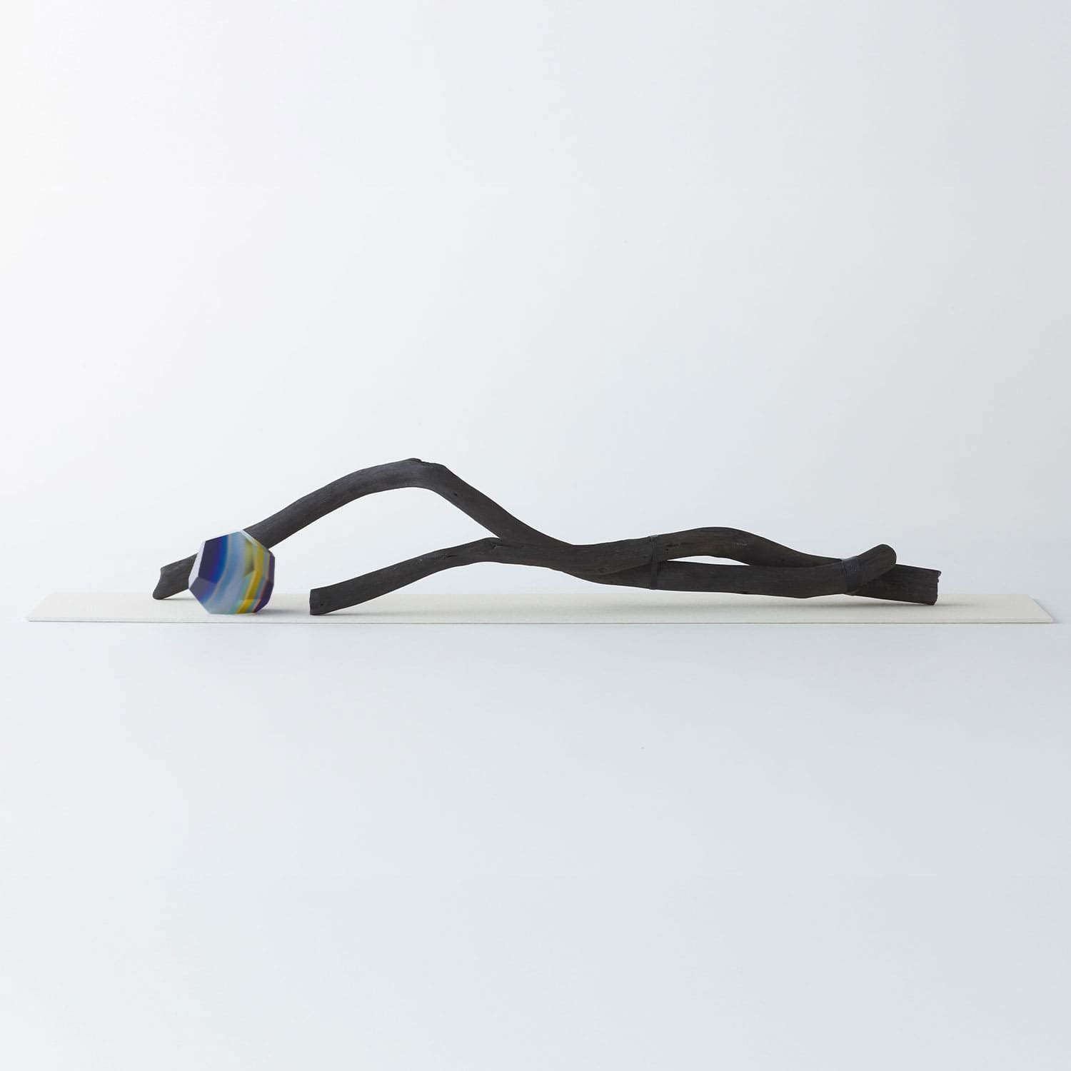 Scenery Glass/樫細炭　冬の暮