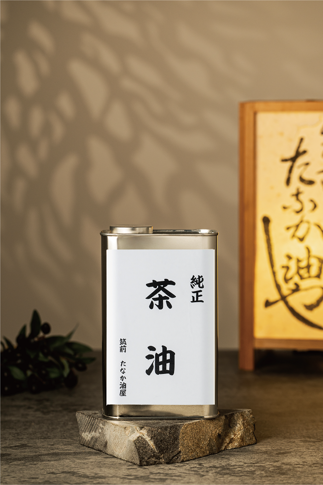純正茶油 缶3600g