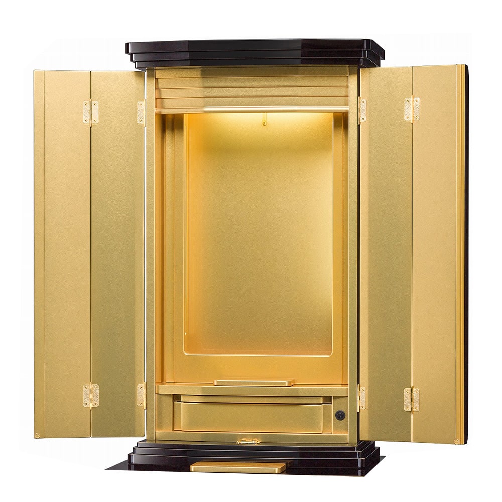 雄飛 (上台) ブラック｜創価学会 田中仏壇店【開梱と設置無料】