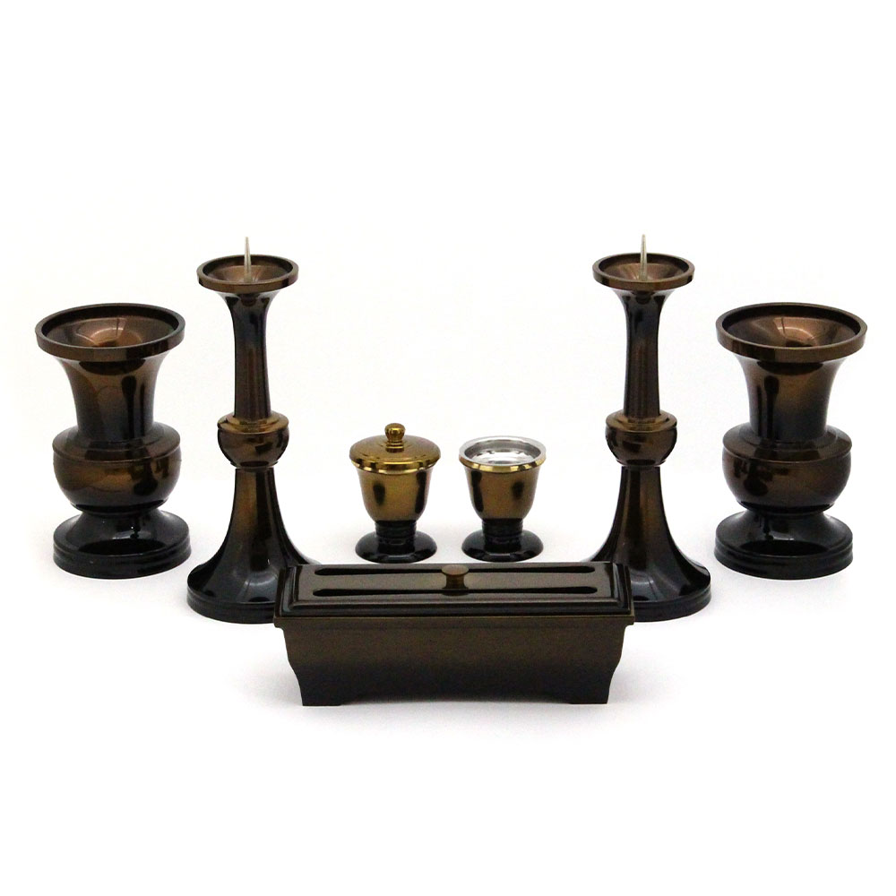 仏具7点セット 新成型 ボカシ